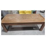 Wood Coffee Table 22 in. X 50 in. X 17 in. H
