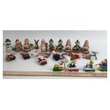Christmas Ornaments: Peanuts Train, Marathon Gas S
