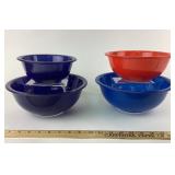 Pyrex Primary Colors Mixing Bowls