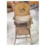 Lehman BabyGuard Wood High Chair