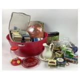 Canning Supplies, Hummingbird Feeders, Kitchen Lin