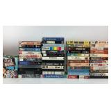 VHS Tapes Including Little Rascals, Gunsmoke, Roma