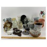Decorative Glassware, Ceramic Pots, Doorknocker, C