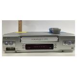 Sanyo VWM-800 4-Head Hi-Fi VCR With Remote