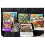 Jigsaw Puzzles by Big Ben, Audubon, Puzzlebug +