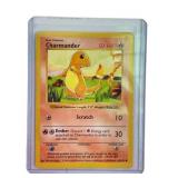 Pokï¿½mon vintage shadowless Charmander card