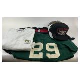 Clothing and Trucker Hats with Brett Favre Shirt