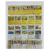 Pokï¿½mon Pikachu and Eevee card collection