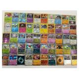 50 Pokï¿½mon holographic trading cards