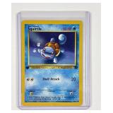 Pokï¿½mon vintage first edition Squirtle card