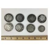 Silver Coin Replicas Morgan, Peace, Walking Libert