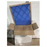 10 Fiberglass air filters 20x25x1