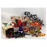 Halloween, Christmas Decorations, Masks, Lights