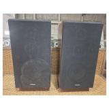 Fisher Speakers (2) Model DS-810 Untested