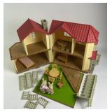 Epoch Calico Critters Red Roof Country Home Play