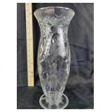 Antique American Brilliant Period cut glass vase,
