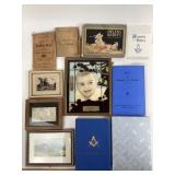 Masonic Bible, Helenï¿½s Babies Book, 1874 Receipt B