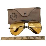 Ray-Ban Bausch & Lomb Marked Aviator Sunglasses &