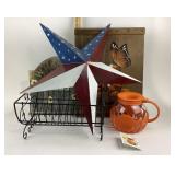 Patriotic Star, Butterfly Wall Art, Kitchen Ware