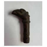 Victorian era thermoplastic eagle with snake