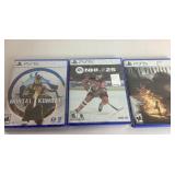 PS5 Games Mortal Kombat, NHL 25, Final Fantasy XVI