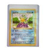 Pokï¿½mon vintage shadowless Squirtle card