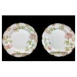 (2) antique Victorian era Haviland Limoges