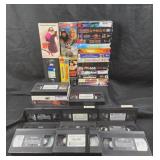 VHS Tapes Featuring Shrek, Jackie Chan, Wayne