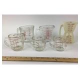 Glass Measuring Cups, Pyrex