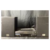 Sony SLV-N51 VCR With SS-U3033 Speakers