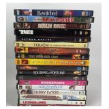 DVDs Featuring Bewitched, Batman Begins, Moulin Ro