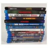 Blu-ray Movies Including Scream, Star Wars
