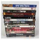 DVDs Including Goodfellas, The Family Man