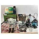 Portable BBQ Grill, Eddie Bauer Survival Kit, Rice