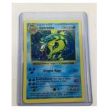 Pokï¿½mon vintage holographic shadowless Gyarados