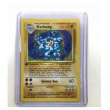 Pokï¿½mon vintage holographic first edition Machamp