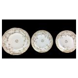 Antique Haviland Limoges porcelain dinner plate &