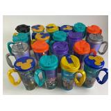 19 Disney Whirly Drink Works Collector Cups