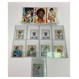 1969 Topps Basketball Cards & 1982 NFL Stickers