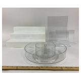 Multipurpose Lazy Susan, Display Stand & Sign