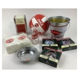 Coca-Cola Decor, Glassware, Ornaments +