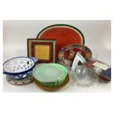 Tupperware, Temp-tations, Watermelon-Themed Tablew