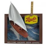 Strohï¿½s Beer Sailboat Wall Display