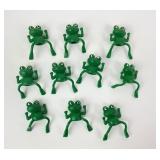10 Vintage Pencil Topper Frogs