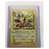 Pokï¿½mon vintage Jolteon card