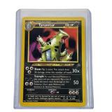 Pokï¿½mon vintage Tyranitar card