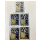 5 Pokï¿½mon sealed Miraidon stamped cards