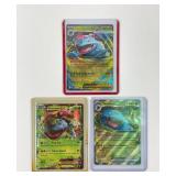 3 Pokï¿½mon Venusaur ex cards