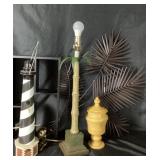 Decorative Lamp, Lighthouse, Planter, Palm Sculptu