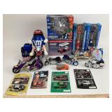 Die Cast Gas Pumps, Racecars, Coca Cola Golf Cart